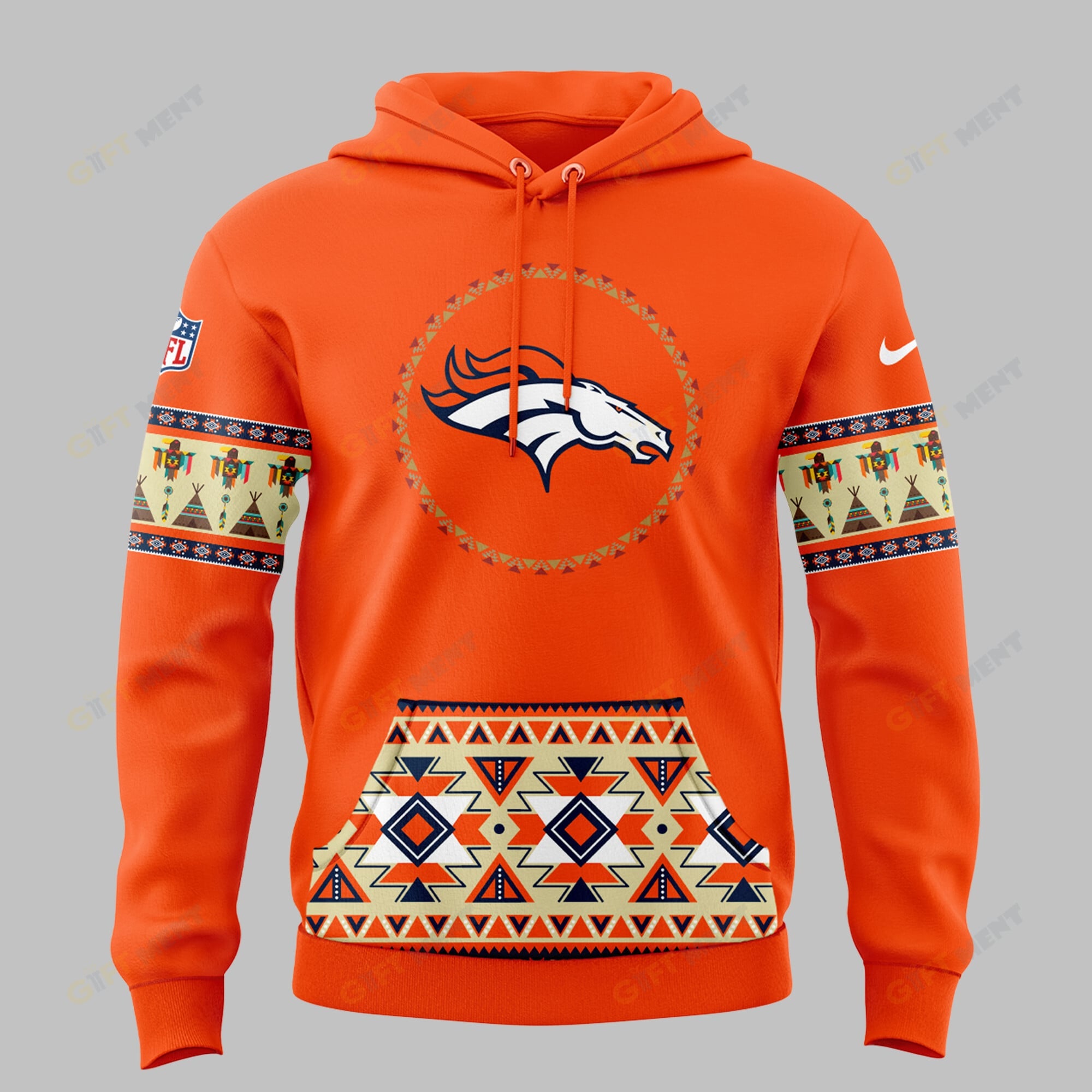 Denver Broncos Native American Heritage Hoodie