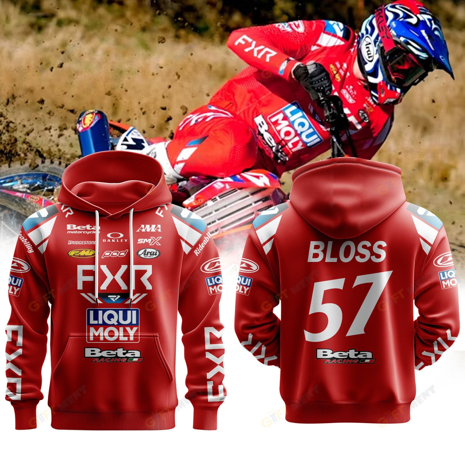 Liqui Moly Beta Supercross Team Benny Bloss Premium Hoodie