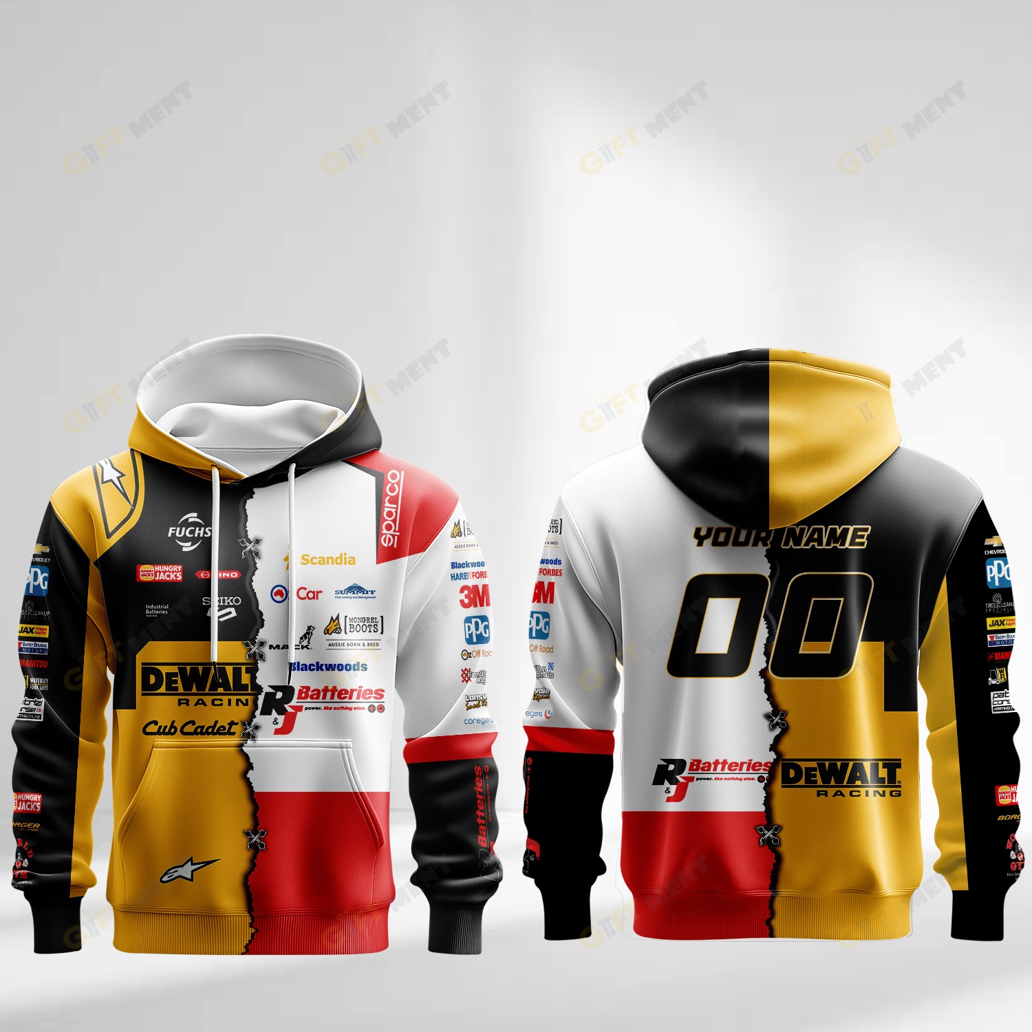 Supercars Bathurst 1000 3D Custom Apparel | Mix & Match Any 2 Teams!