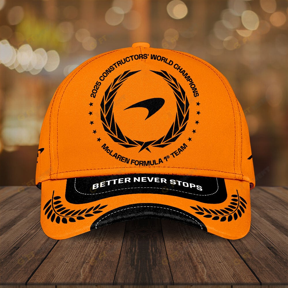 McLaren Formula 1 Team 2025 Constructors’ 10 Times Classic Cap