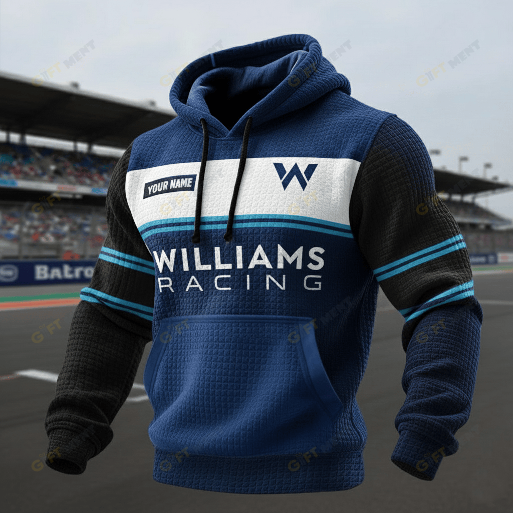 Williams Racing 3D Waffle Hoodie