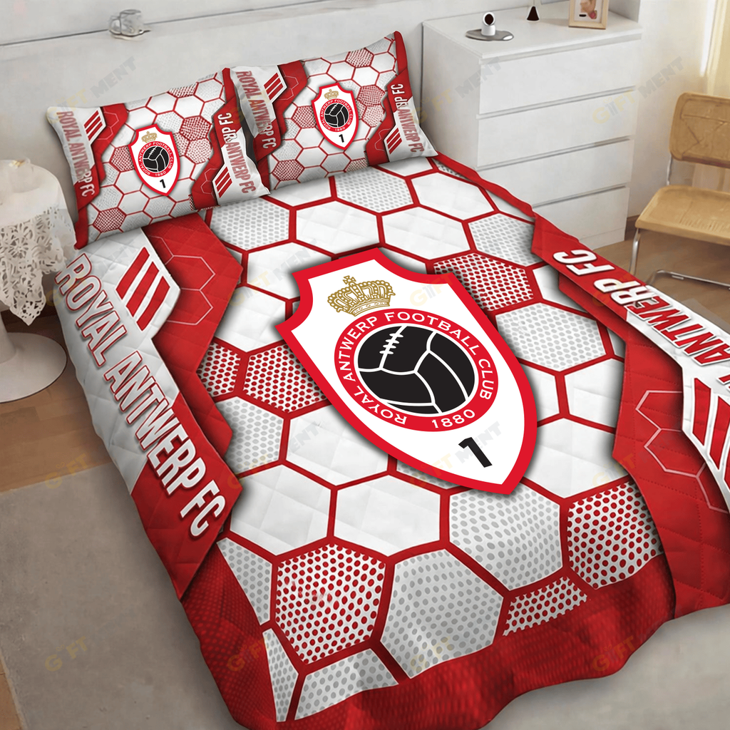 Royal Antwerp FC Inspired Quilt Set