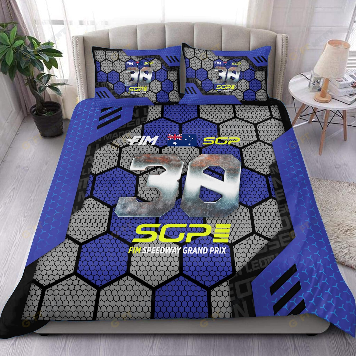 Leon Madsen SGP Inspired Quilt Set