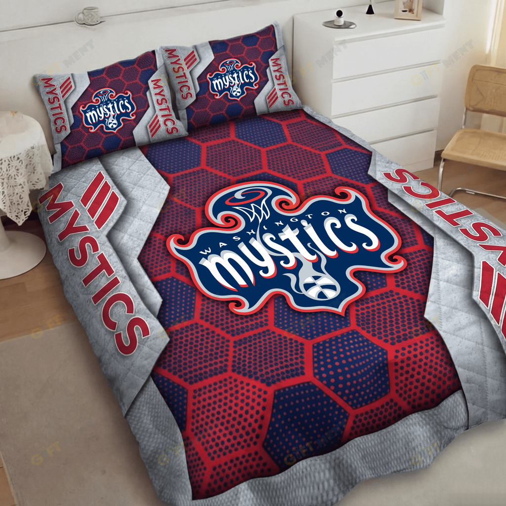 Washington Mystics Inspired Quilt Set