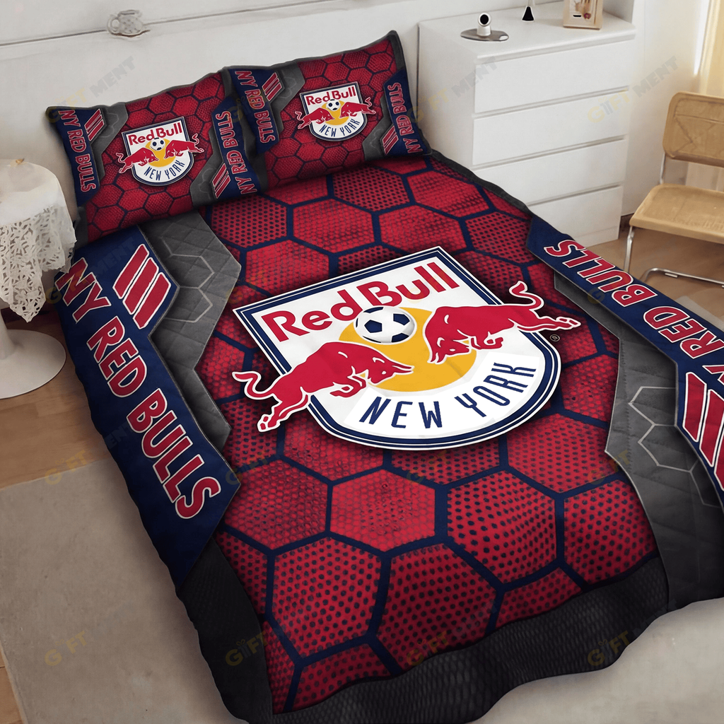 New York Red Bulls Inspired Quilt Set
