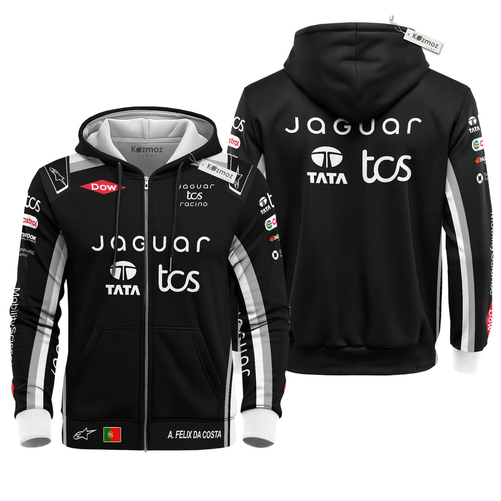 Antonio Felix da Costa Jaguar TCS Formula E Racing Hoodie Costume Racing Suit