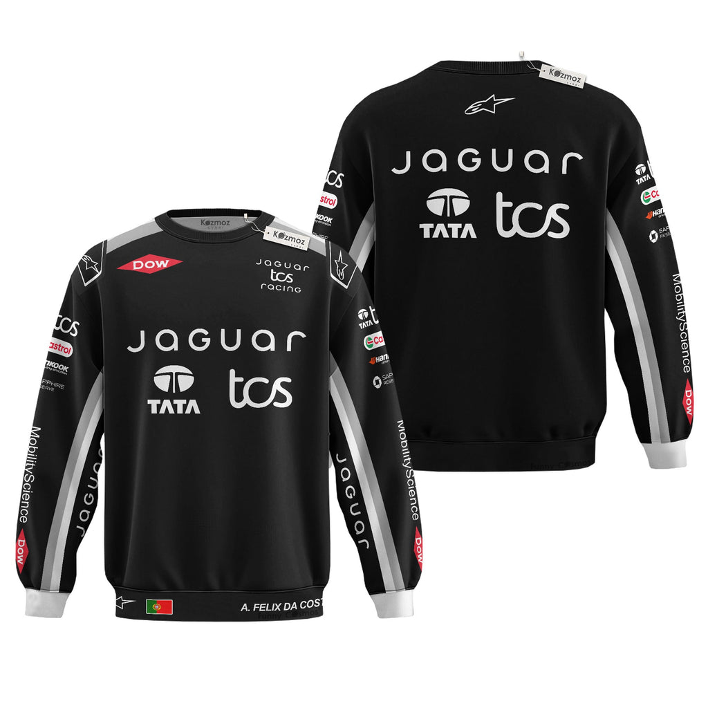 Antonio Felix da Costa Jaguar TCS Formula E Racing Hoodie Costume Racing Suit