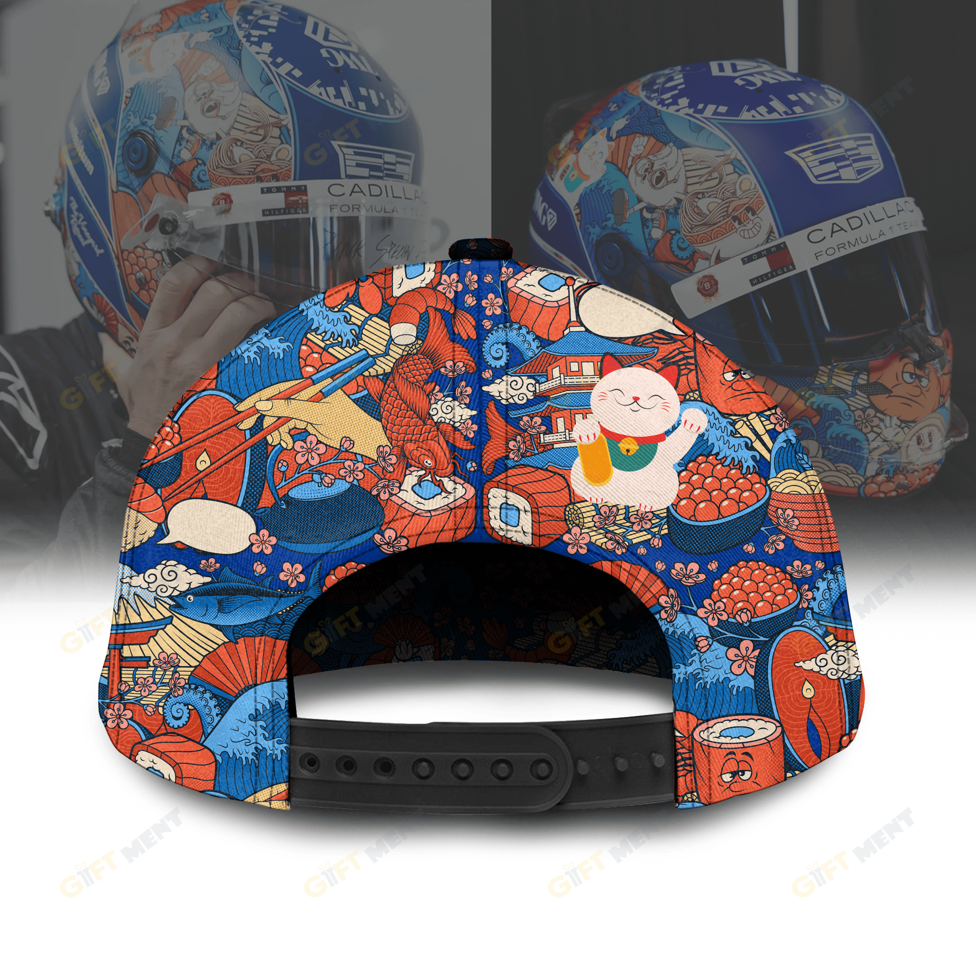 VB Helmet Japan GP Inspired 3D Racing Apparel Combo 🇯🇵🏁