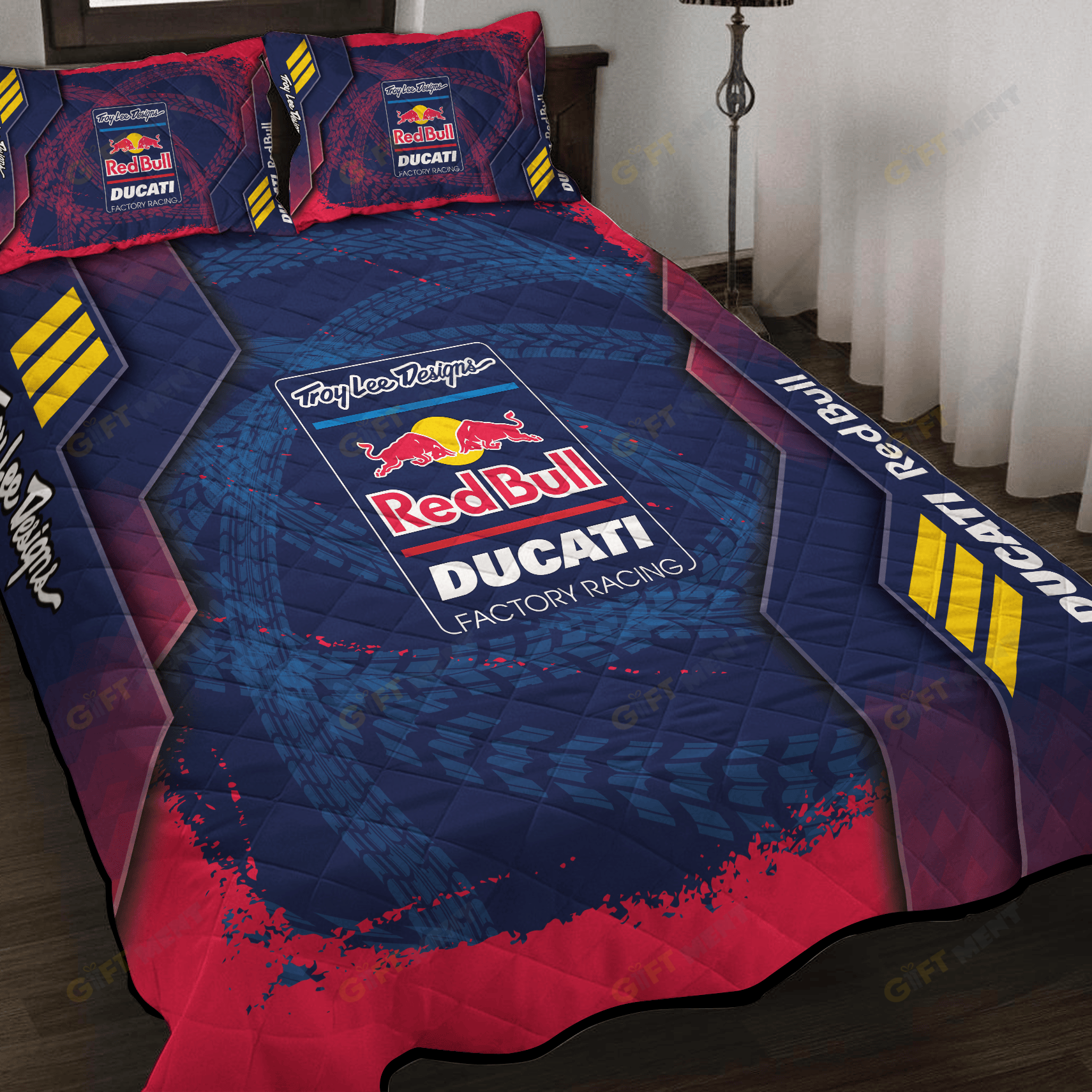Troy Lee Designs Red Bull Ducati Factory Racing Inspired Full Bedding Set