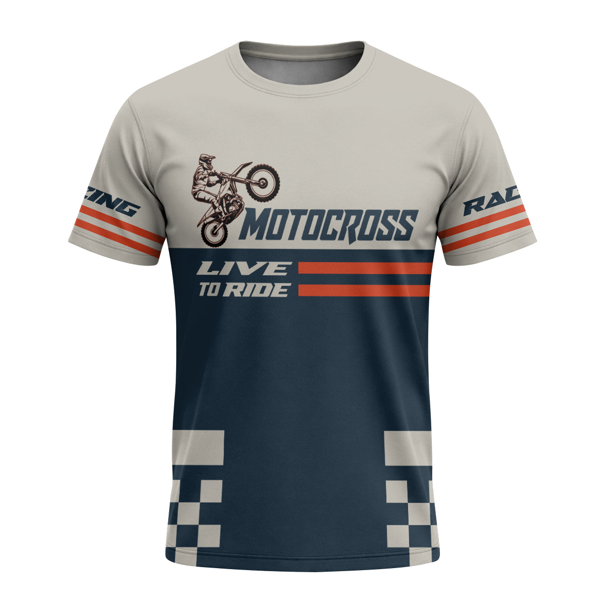 Motocross Live To Ride T-Shirt