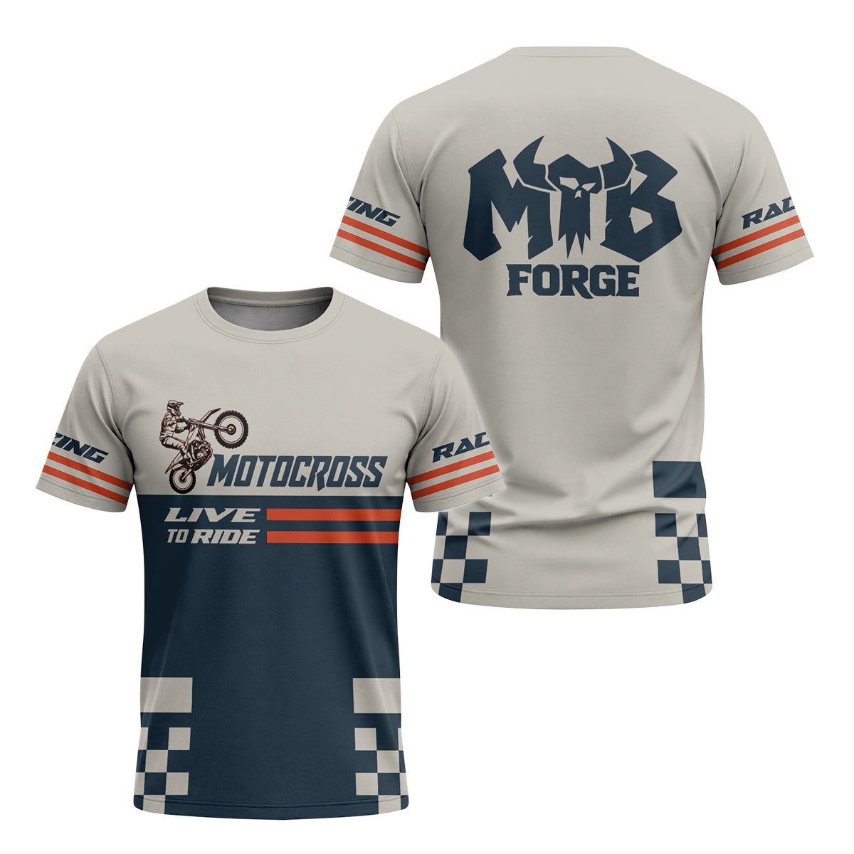 Motocross Live To Ride T-Shirt