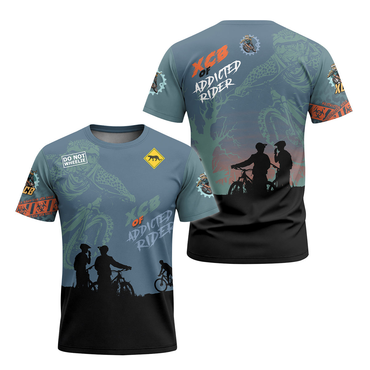 XCB Of Addicted Rider T-Shirt