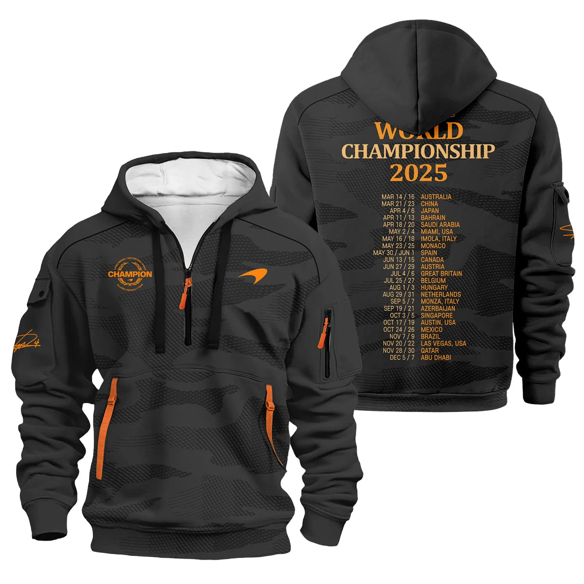 World Championship 2025 Lando Norris McLaren F1 Team BLT081225CHB7