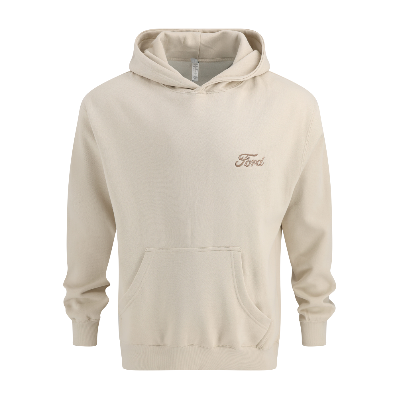 Ford Script Cream Oversized Hoodie