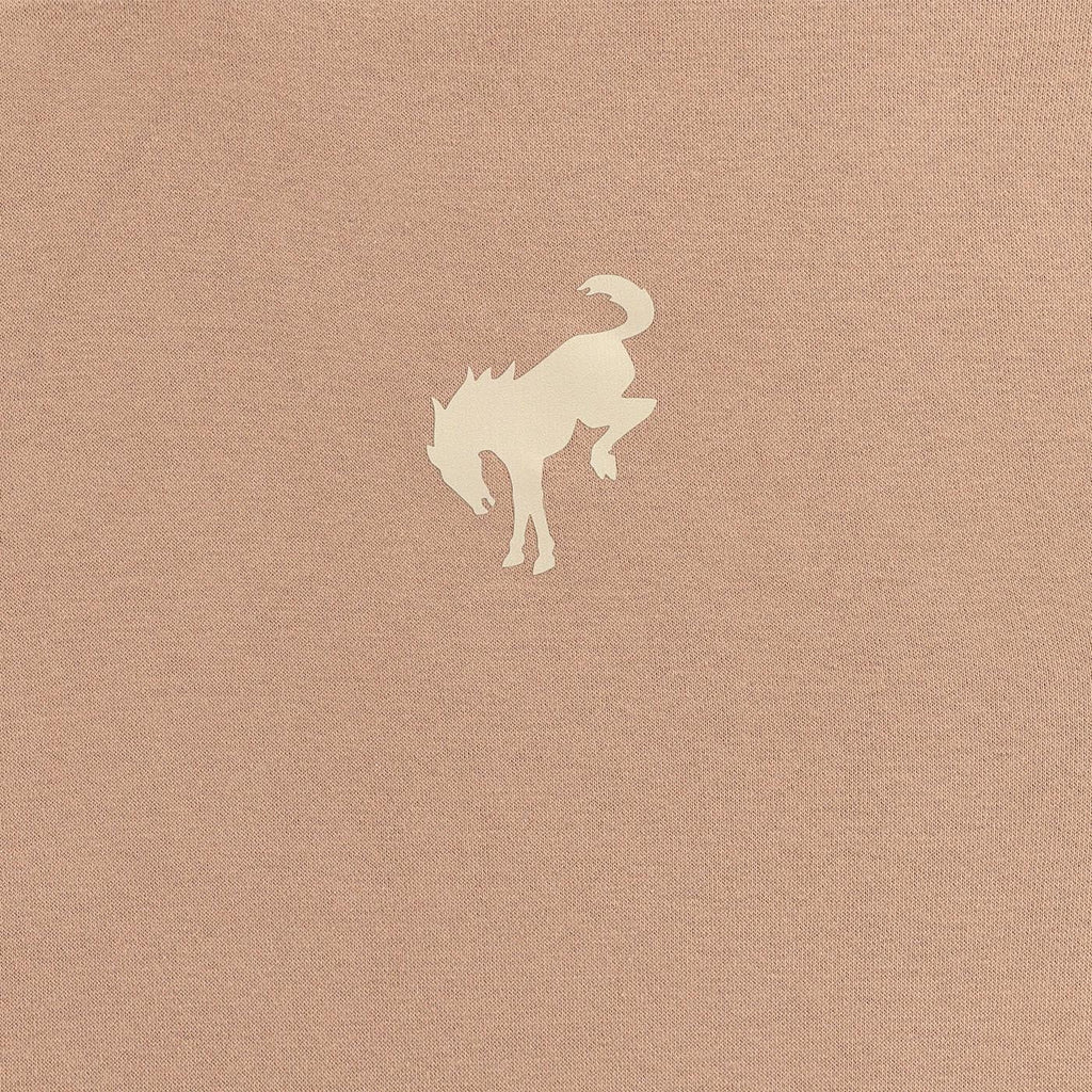 Ford Bronco Logo Beige Oversized Hoodie