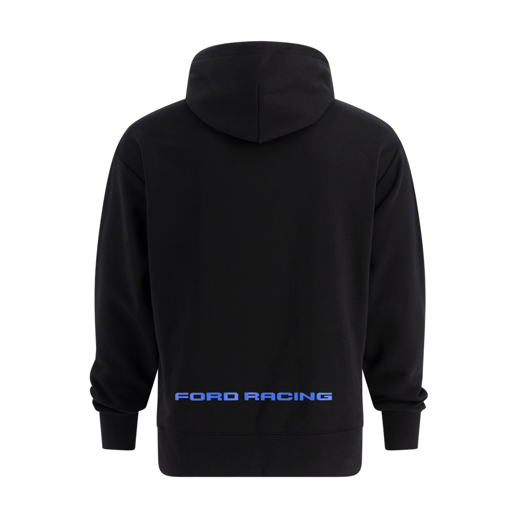 Ford Racing Logo Black Graphic Hoodie