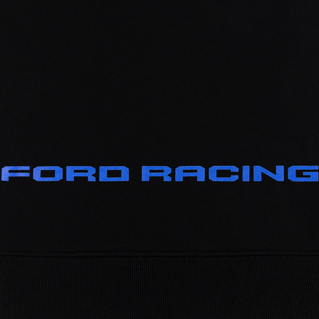 Ford Racing Logo Black Graphic Hoodie