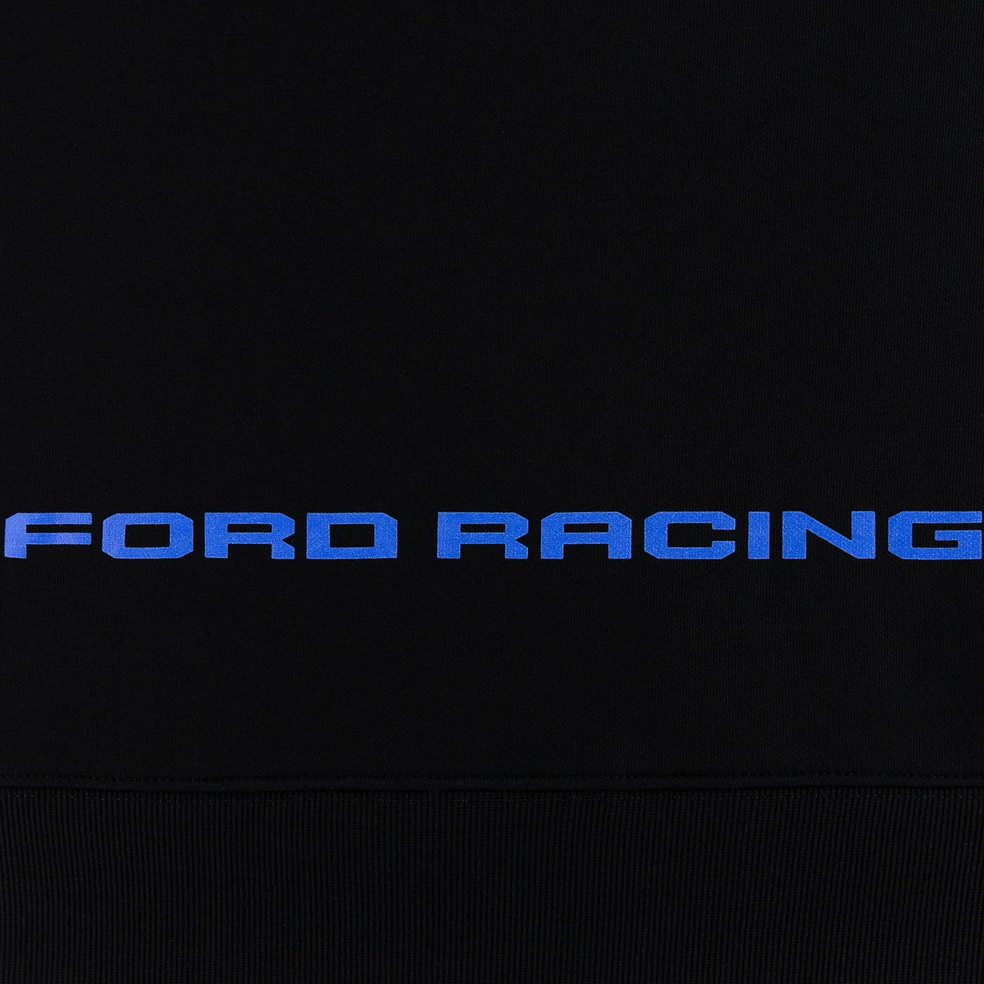 Ford Racing Logo Black Graphic Hoodie