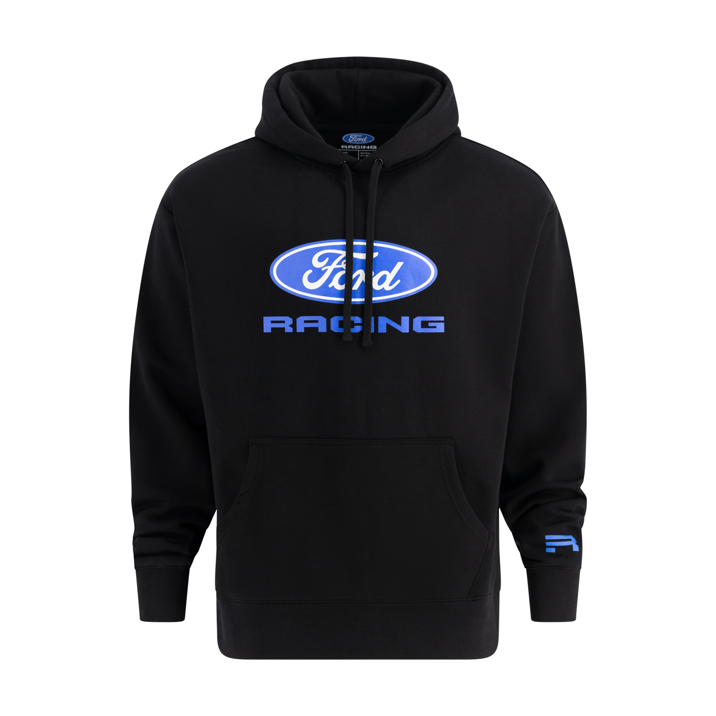 Ford Racing Logo Black Graphic Hoodie