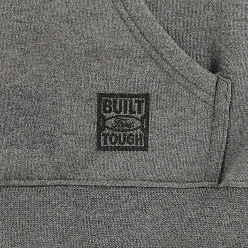 Ford Maverick Logo Mens Charcoal Gray Pullover Hoodie