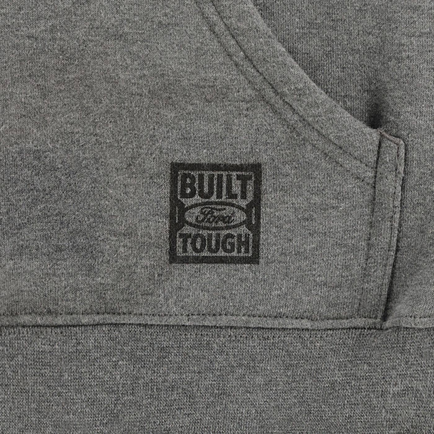 Ford Maverick Logo Mens Charcoal Gray Pullover Hoodie