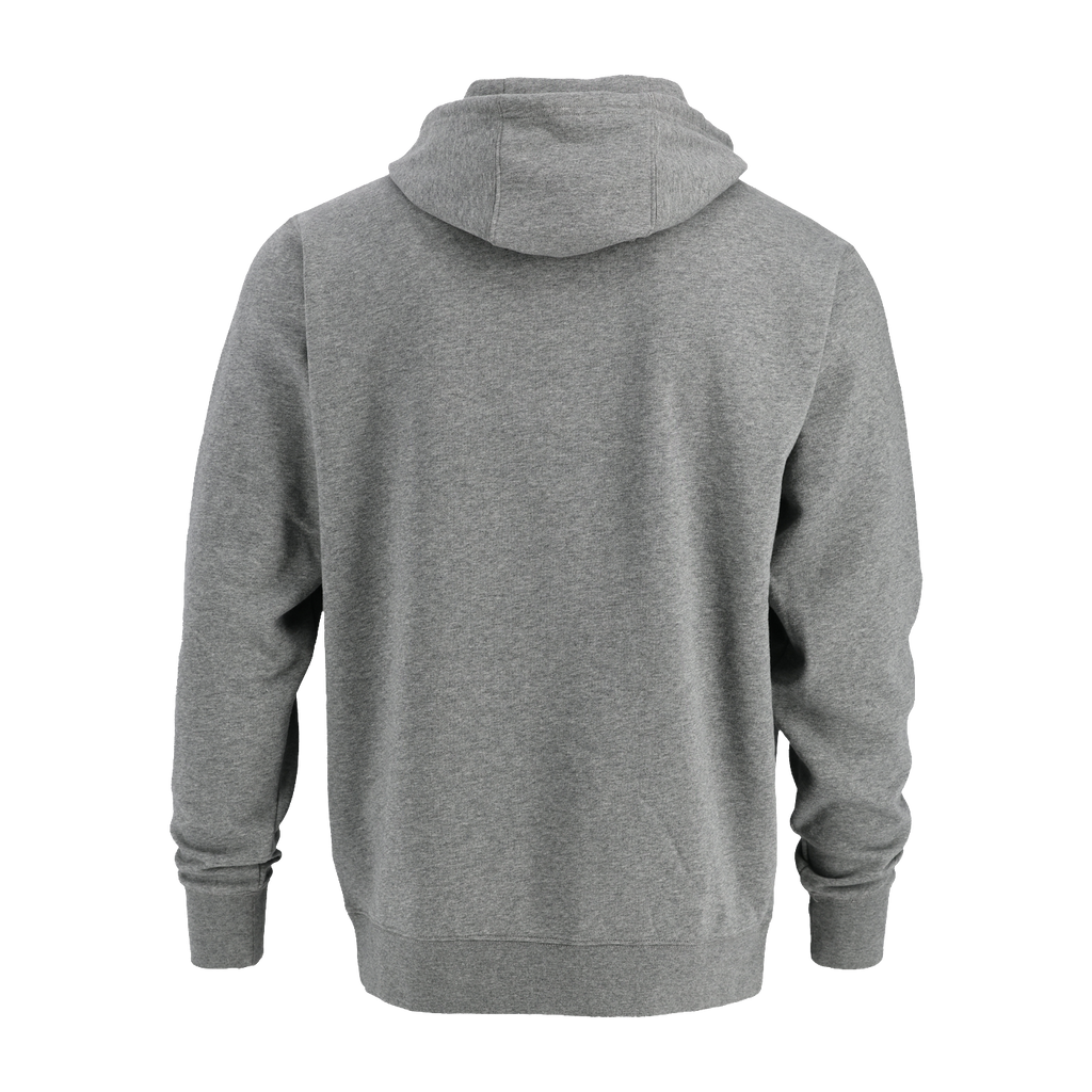 Ford Oval Mens Gray Pullover Fleece Hoodie