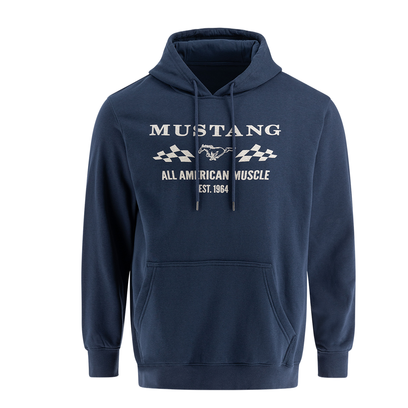 Ford Vintage Mustang 1964 All American Muscle Mens Hoodie