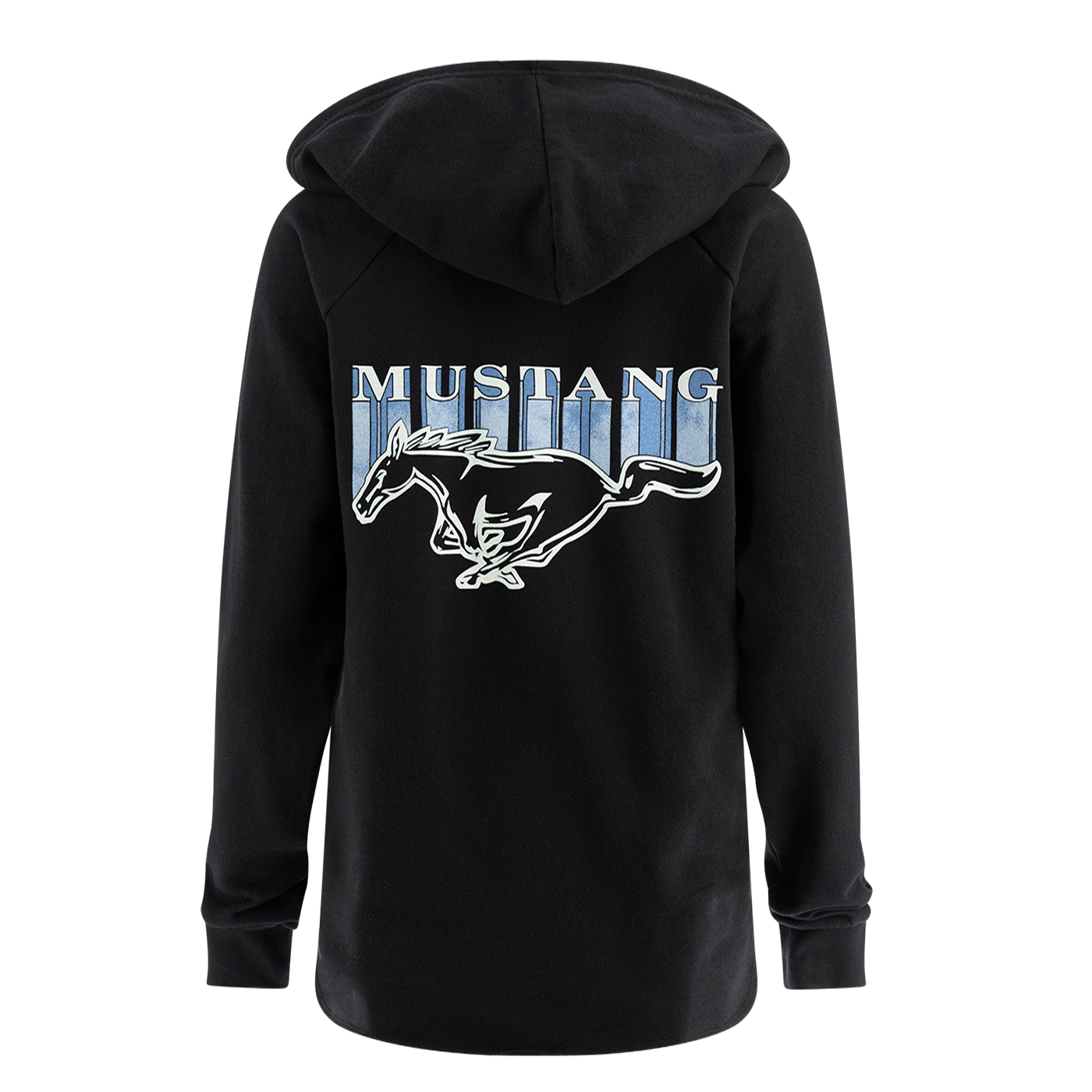 Ford Mustang Womens Pony Logo Graphic Hoodie