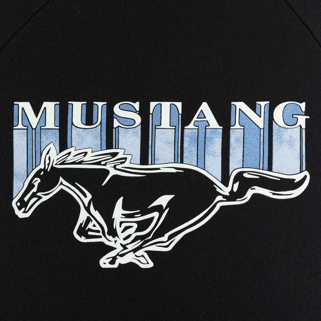 Ford Mustang Womens Pony Logo Graphic Hoodie