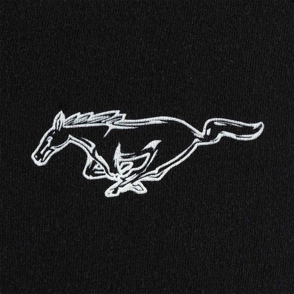 Ford Mustang Womens Pony Logo Graphic Hoodie