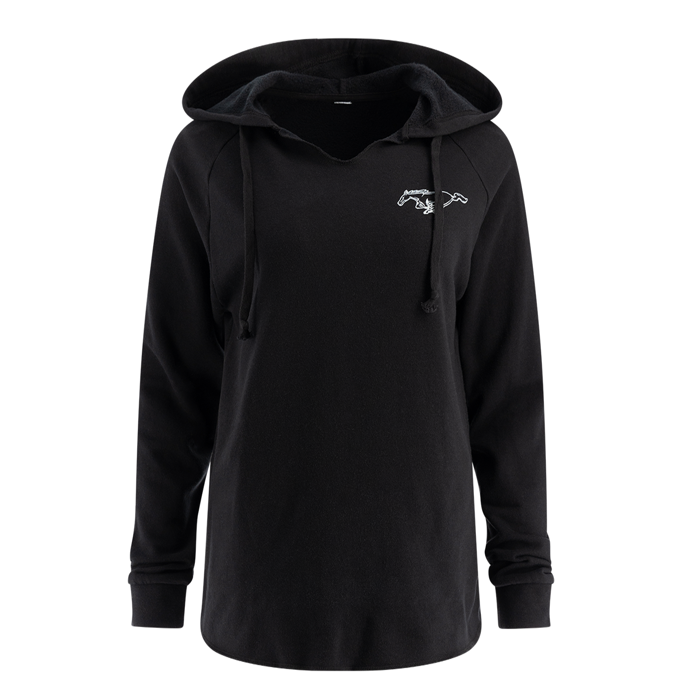 Ford Mustang Womens Pony Logo Graphic Hoodie