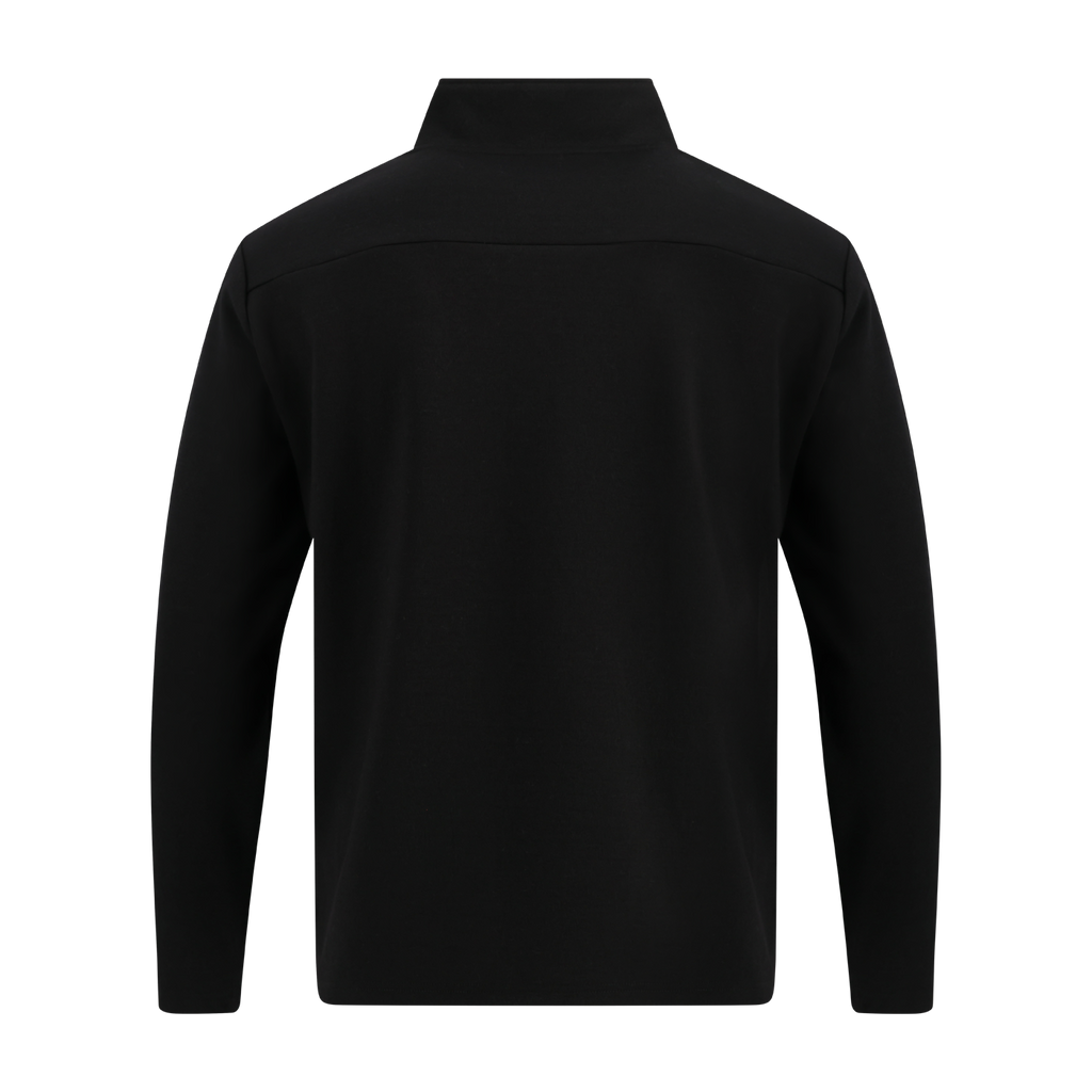 Ford Mens Black Long Sleeve Performance Quarter Zip