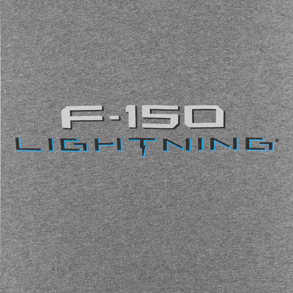 Ford F-150 Lightning Mens Gray Hoodie