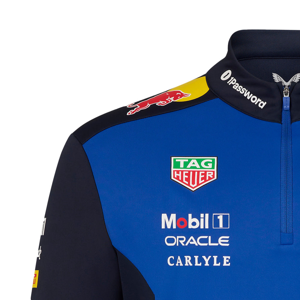 Oracle Red Bull Racing Team Replica Quarter Zip Pullover