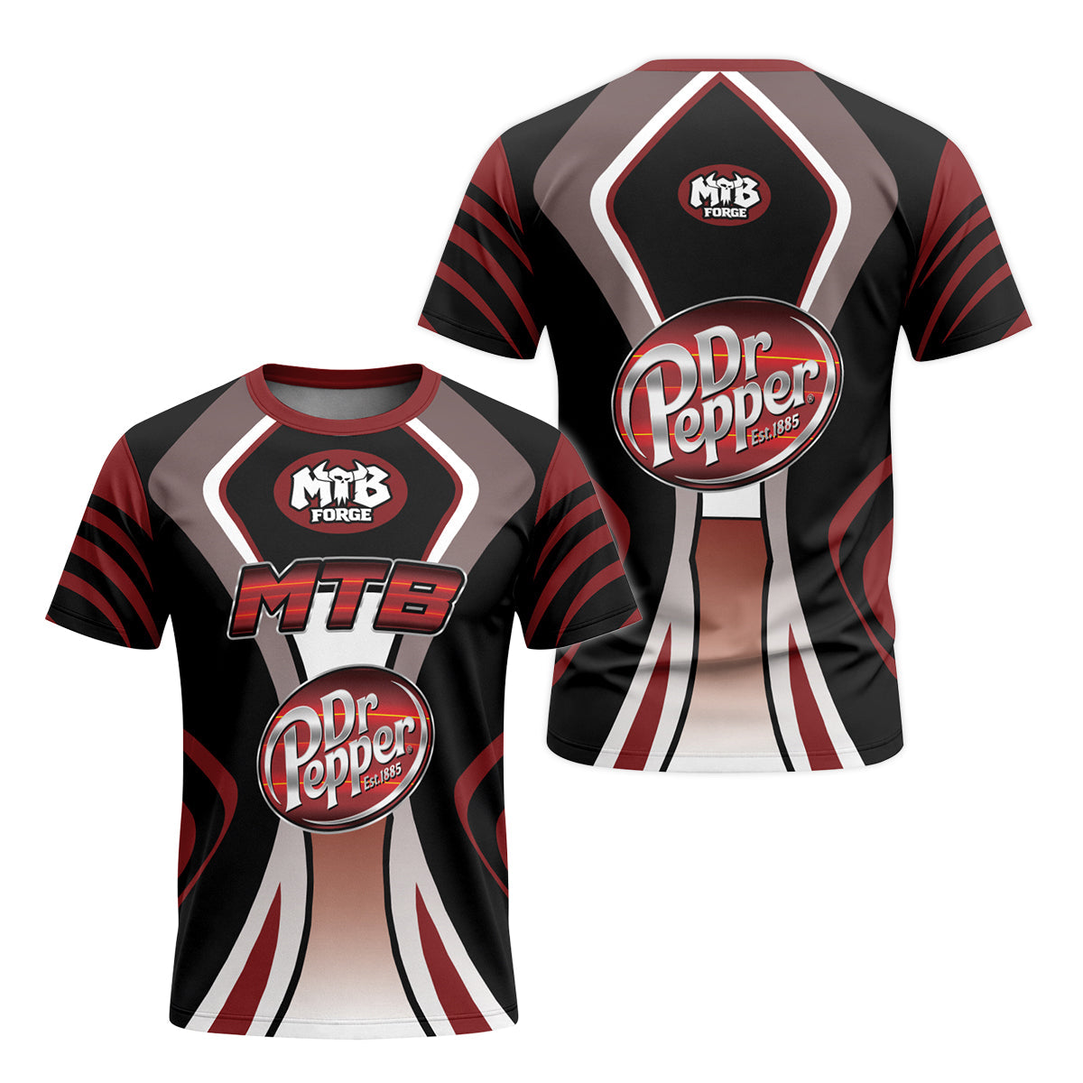 Dr Pepper MTB Retro Racing T-Shirt