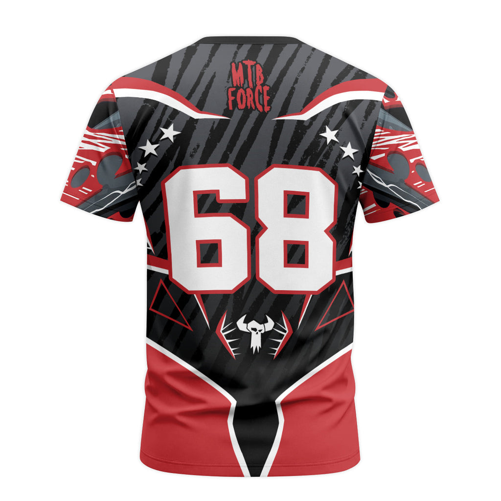 Forge Bone Biter Black & Red Race T-Shirt