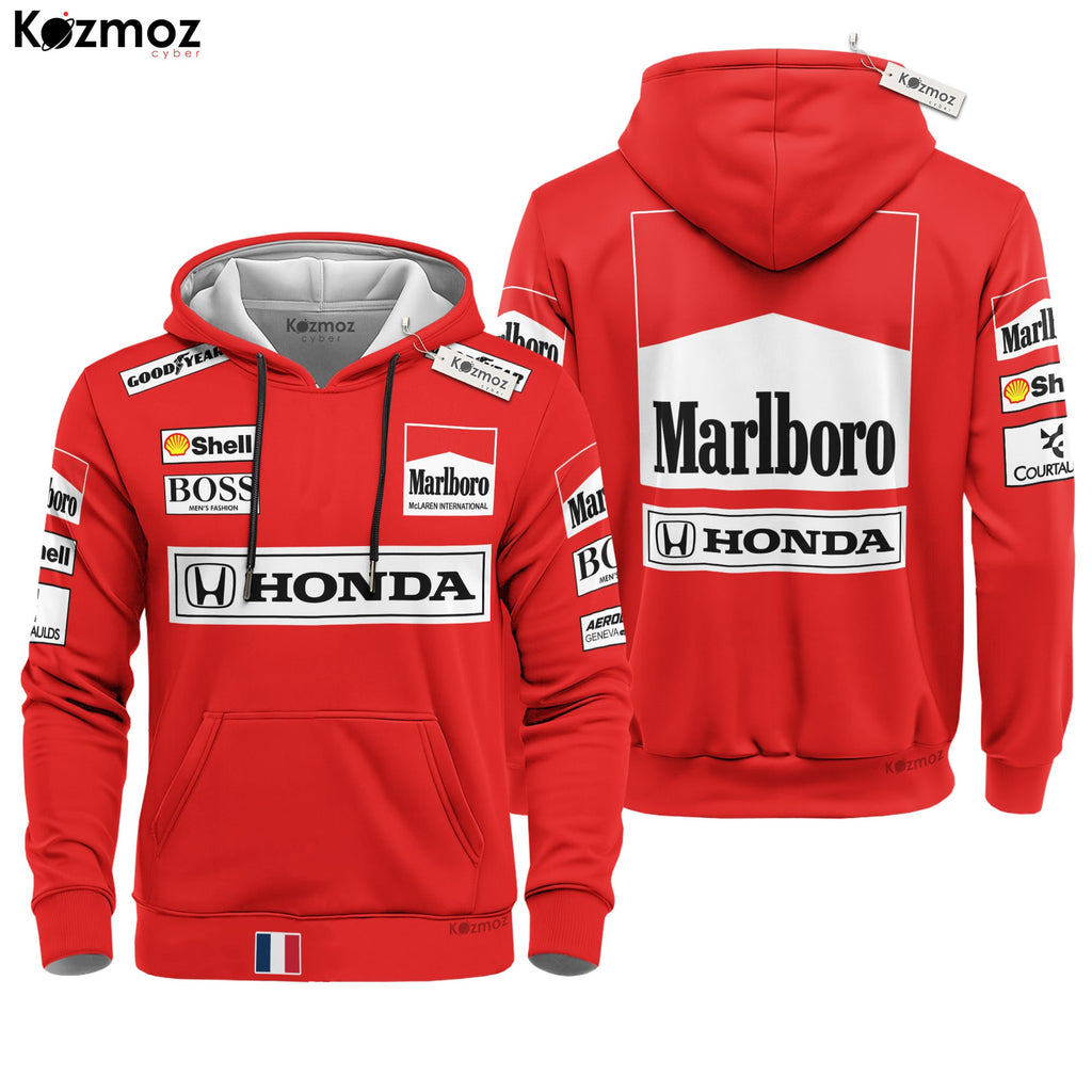 Alain Prost Monaco GP Racing Costume 1989 Collection - SF Team -