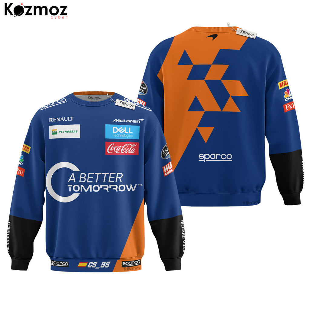 Carlos Sainz Jr Signed Racing Costume 2019 Chinese GP Collection - McLaren  Racing Team -