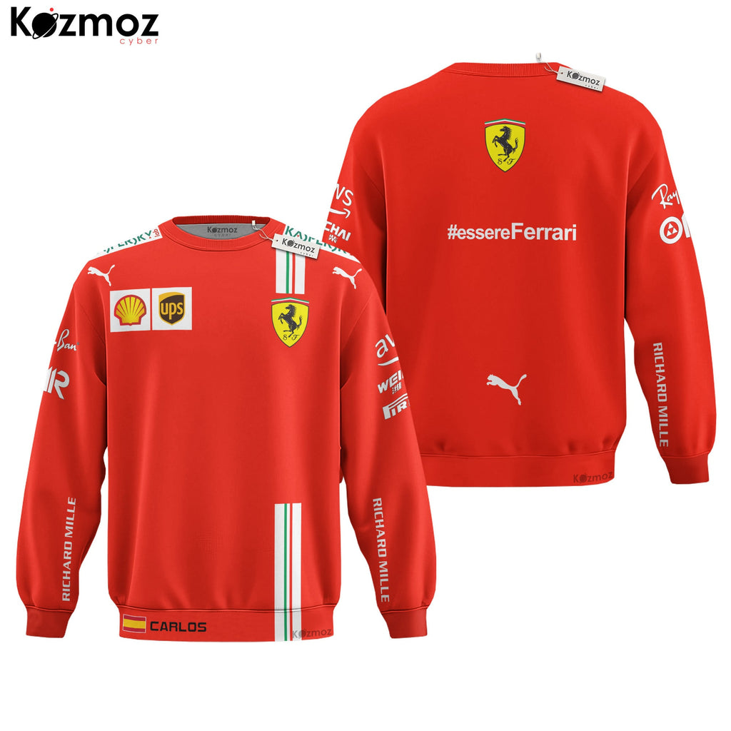 Carlos Sainz Racing Costume 2021 Collection - SF  Racing Team -