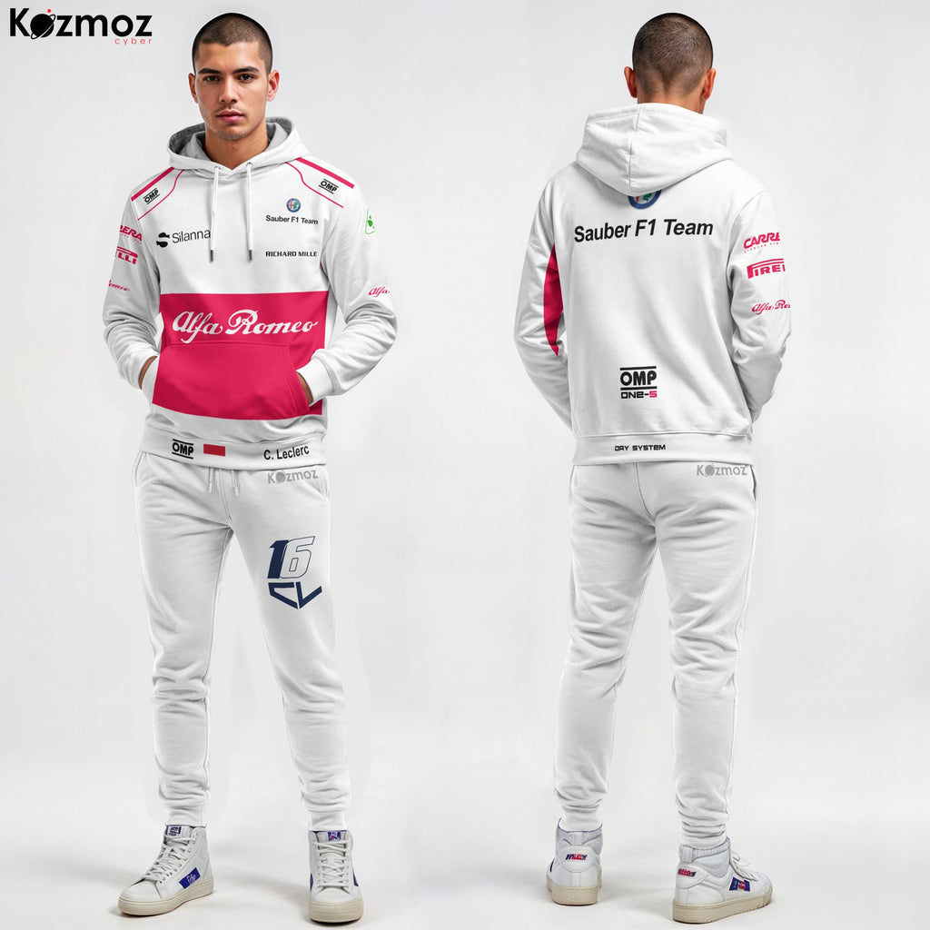 Charles Leclerc Racing Costume 2018 Collection - Alfa Romeo Sauber  Racing Team -