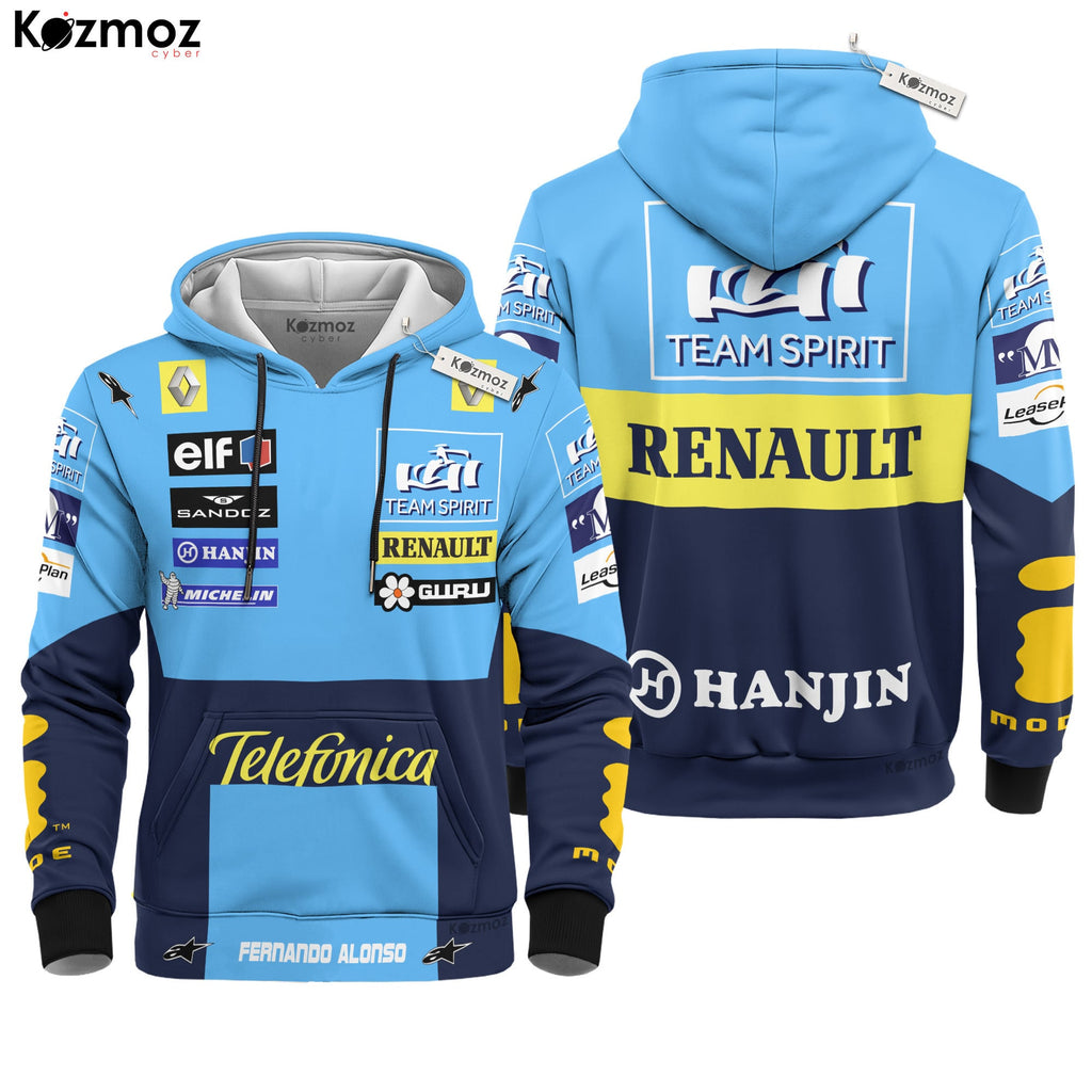 Fernando Alonso Racing Costume 2005 Collection - Used Mild Seven Racing Team -