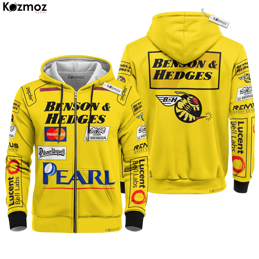 Damon Hill Racing Costume Benson & Hedges 1999 Collection - Jordan Japanese GP Team -