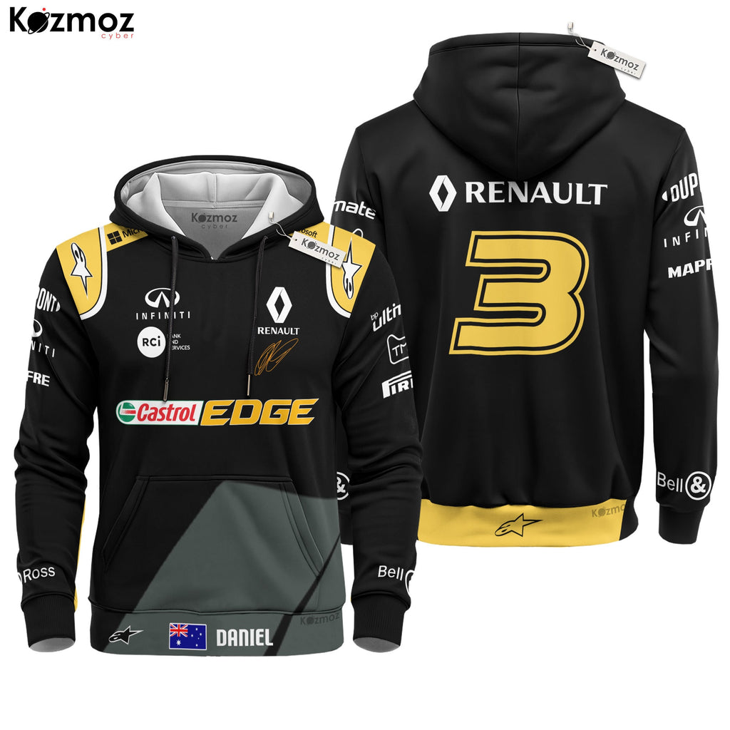 Daniel Ricciardo Rare Early 2020 Racing Costume Collection - Alpinestars Renault Racing Team -