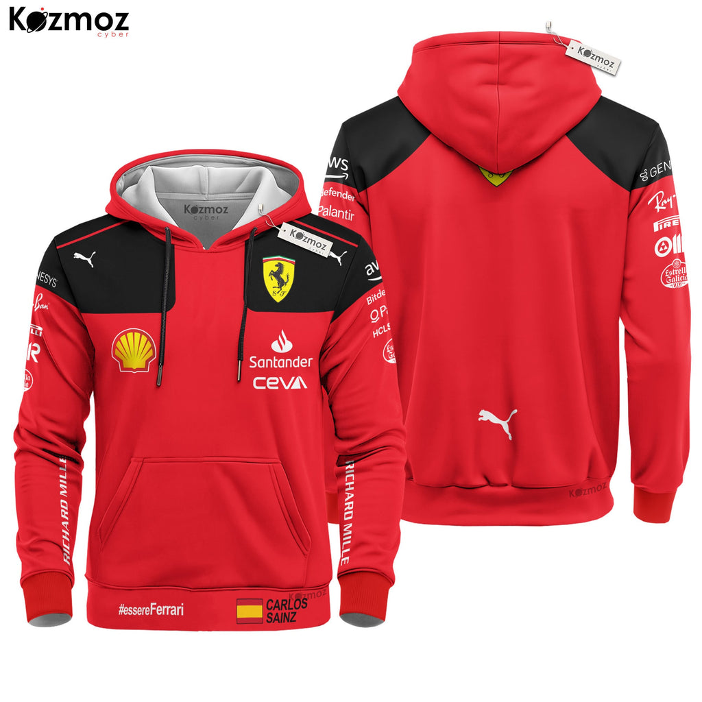 Carlos Sainz Racing Costume 2023 Collection - SF  Racing Team -