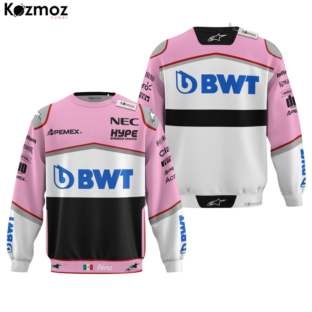 Sergio Perez Racing Suit 2018 Collection - BWT Sahara Force India Team