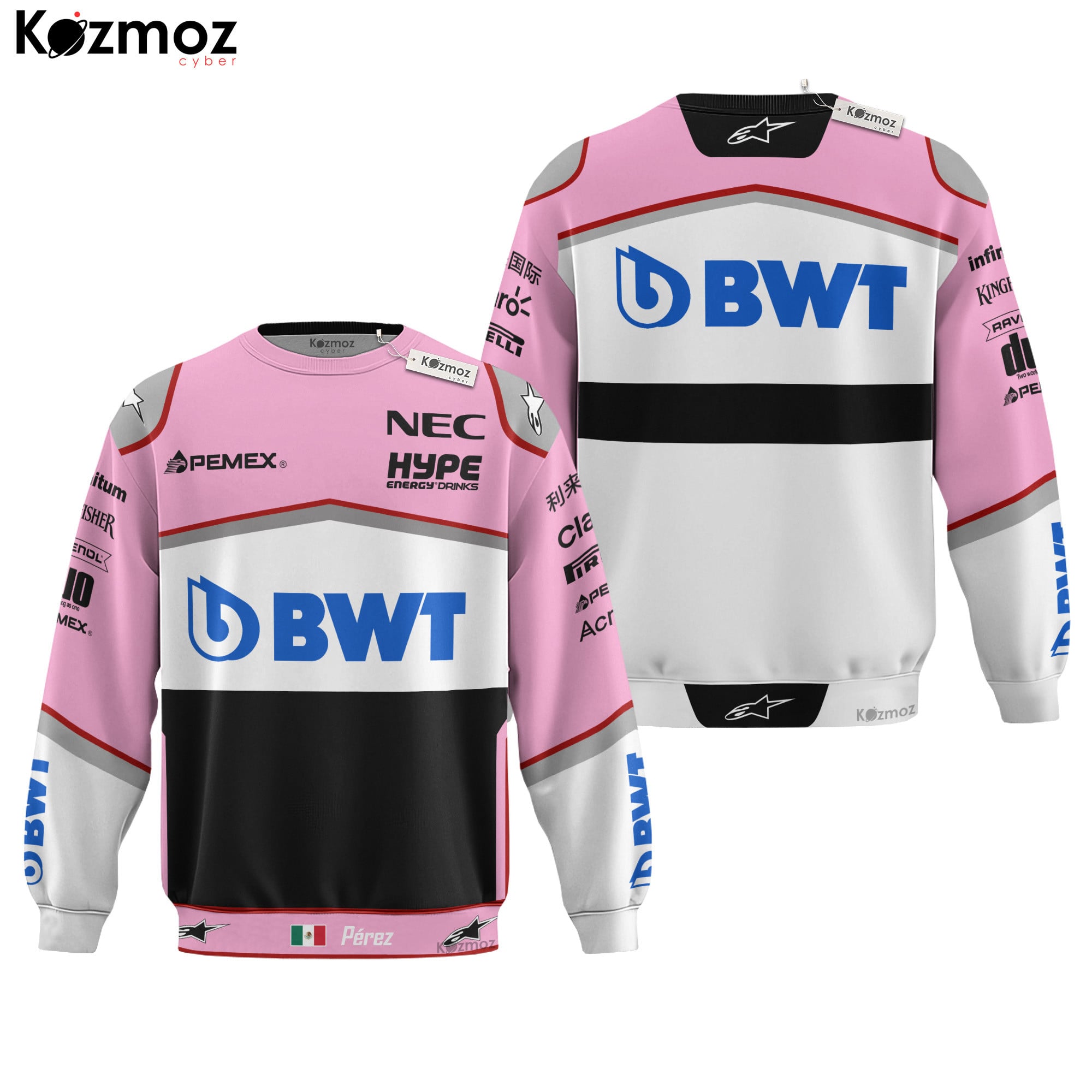 Sergio Perez Racing Suit 2018 Collection - BWT Sahara Force India Team