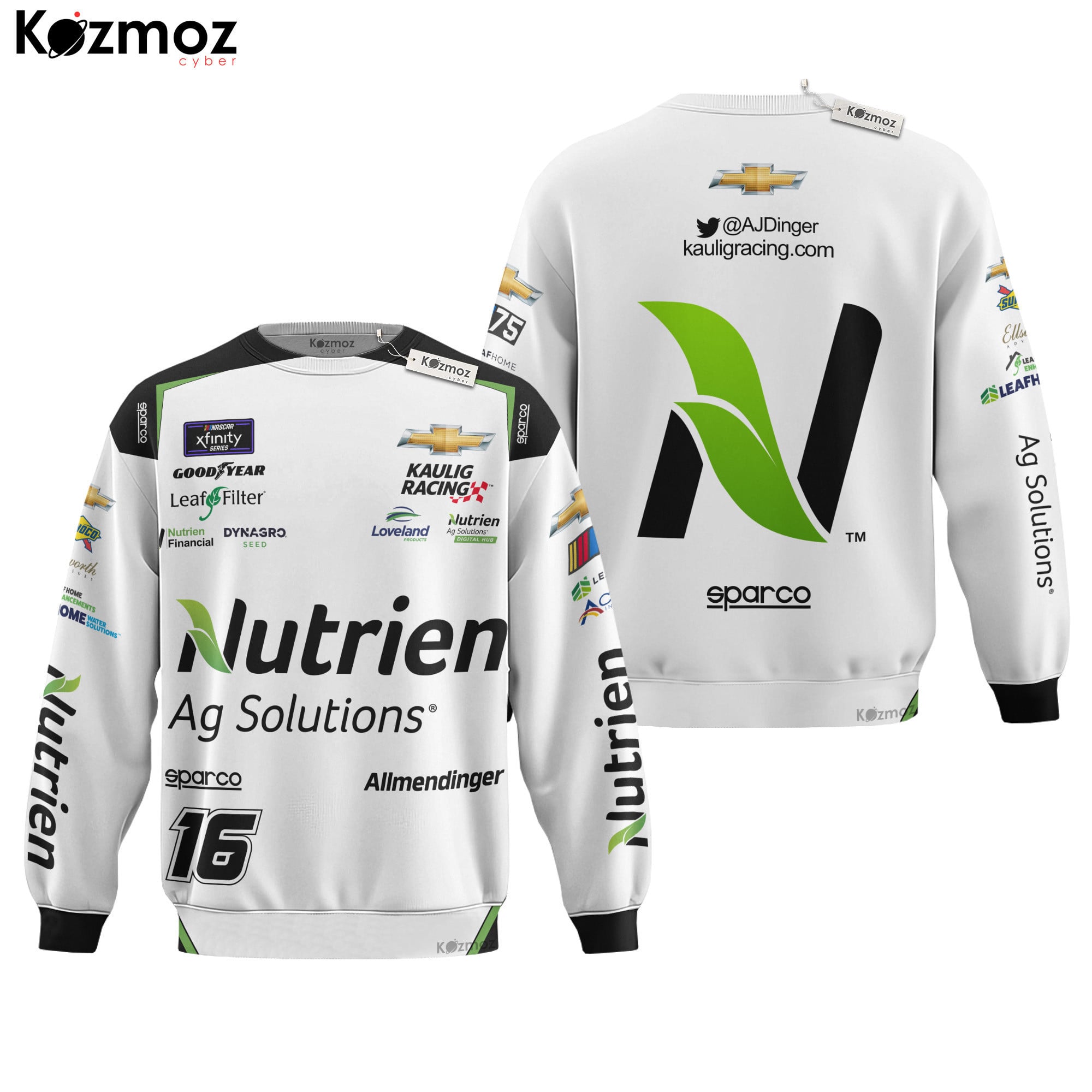 AJ Allmendinger Racing Suit 2023 Collection - NASCAR Racing Team