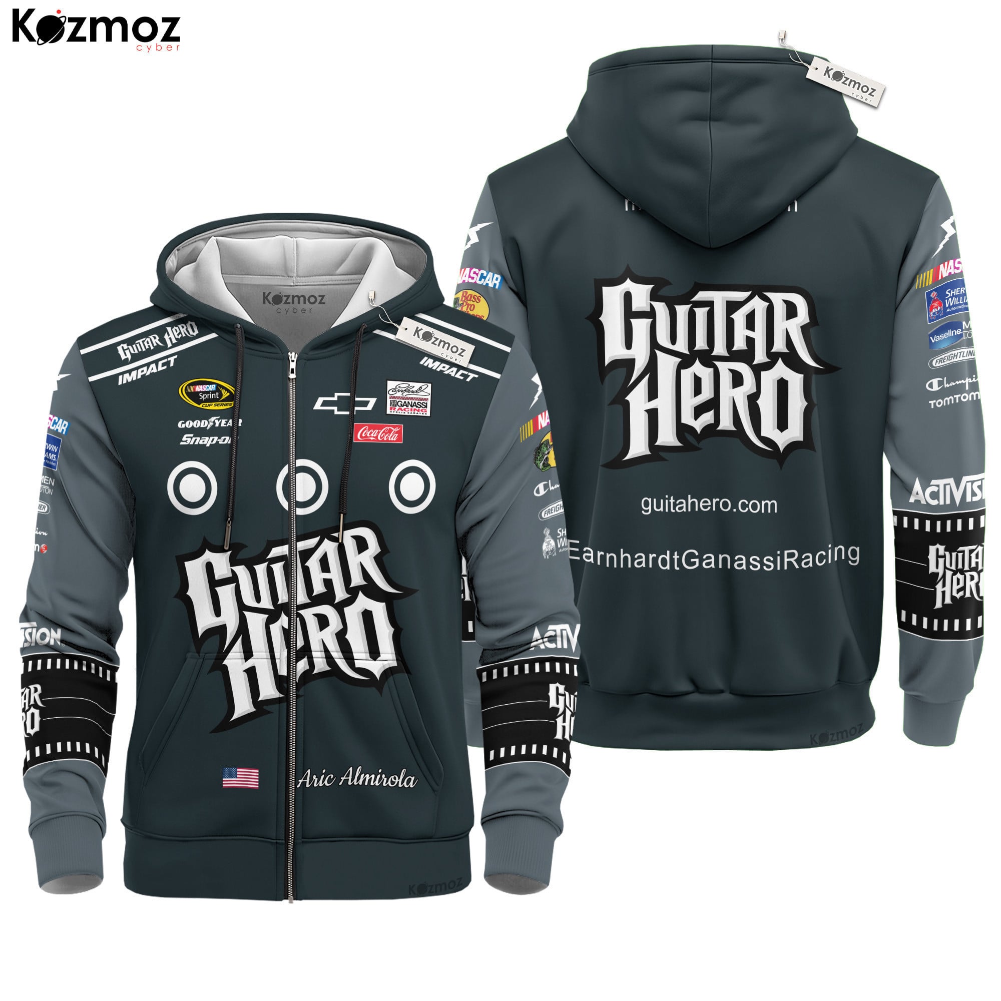 Aric Almirola Racing Suit Guitar Hero 2009 Collection - NASCAR Racing Team