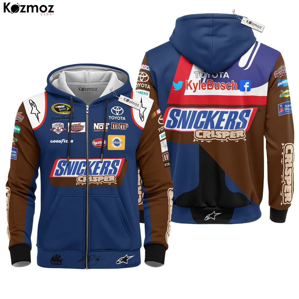 Kyle Busch Racing Costume 2016 Collection - Snickers Crisper NASCAR Racing Team