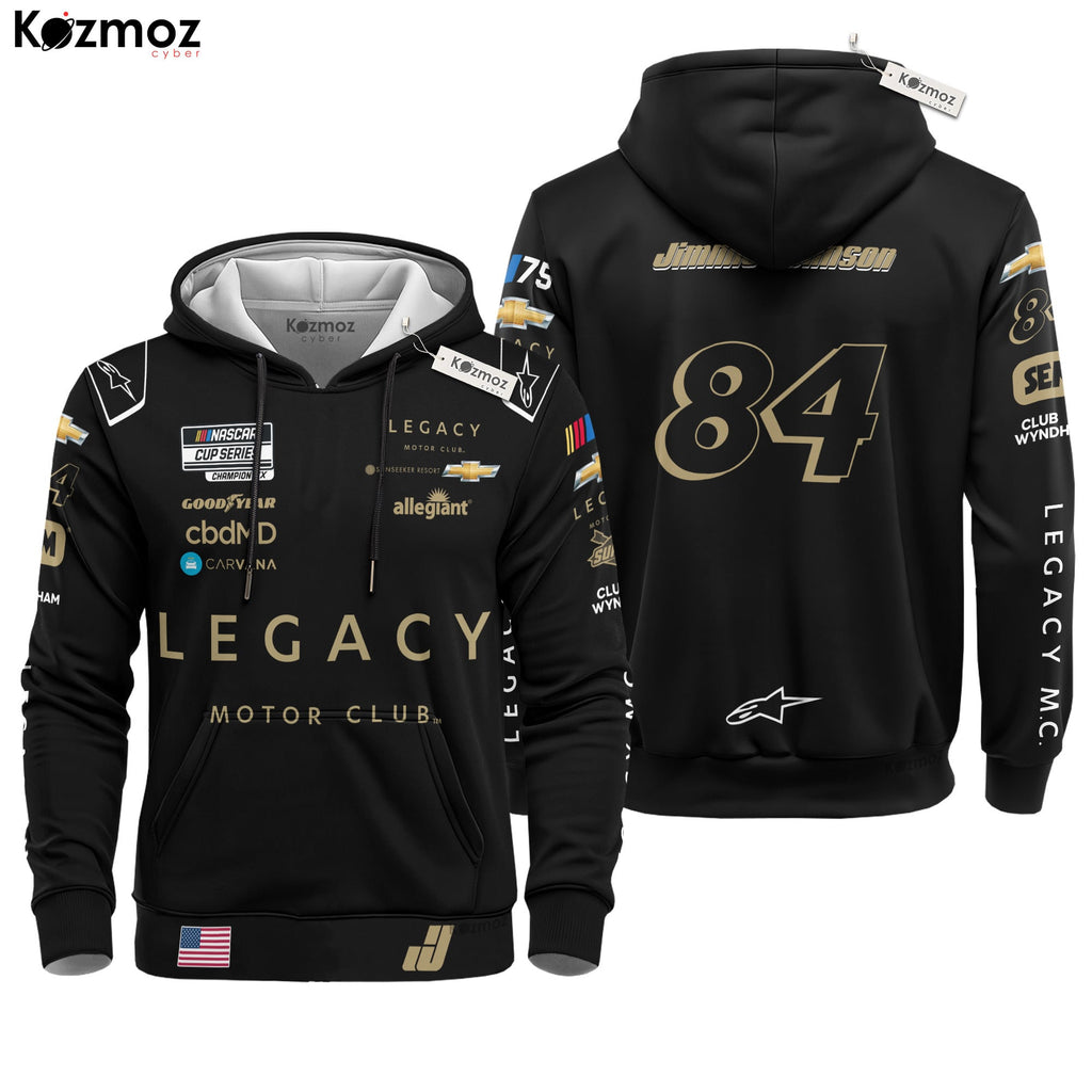 Jimmie Johnson Racing Costume 2023 Collection - 84 Legacy Motor Club NASCAR Racing Team